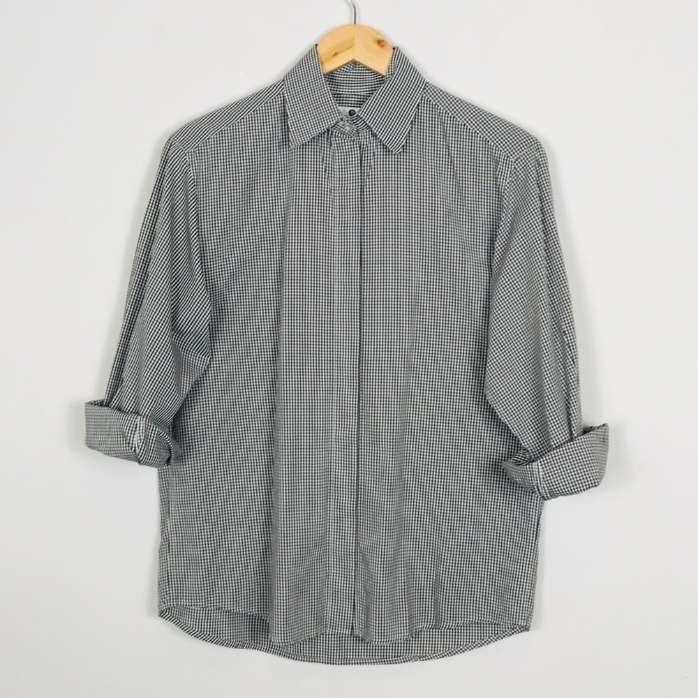 SAKS FIFTH AVENUE COLLECTION Gingham Shirt